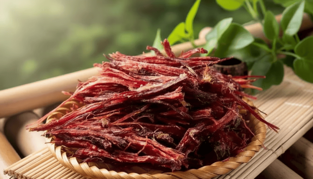 Món thịt trâu có hương vị đậm đà, cay cay, tạo nên nét đặc sắc khó cưỡng của ẩm thực vùng núi